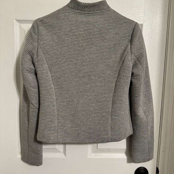 ONLY Gray Blazer Jacket - Size 36 4 Small - Picture 2 of 3